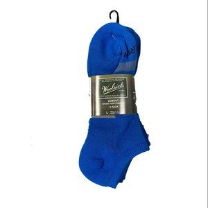 New Woolrich Lowcut Sport Gym Socks Blue 3 Pack